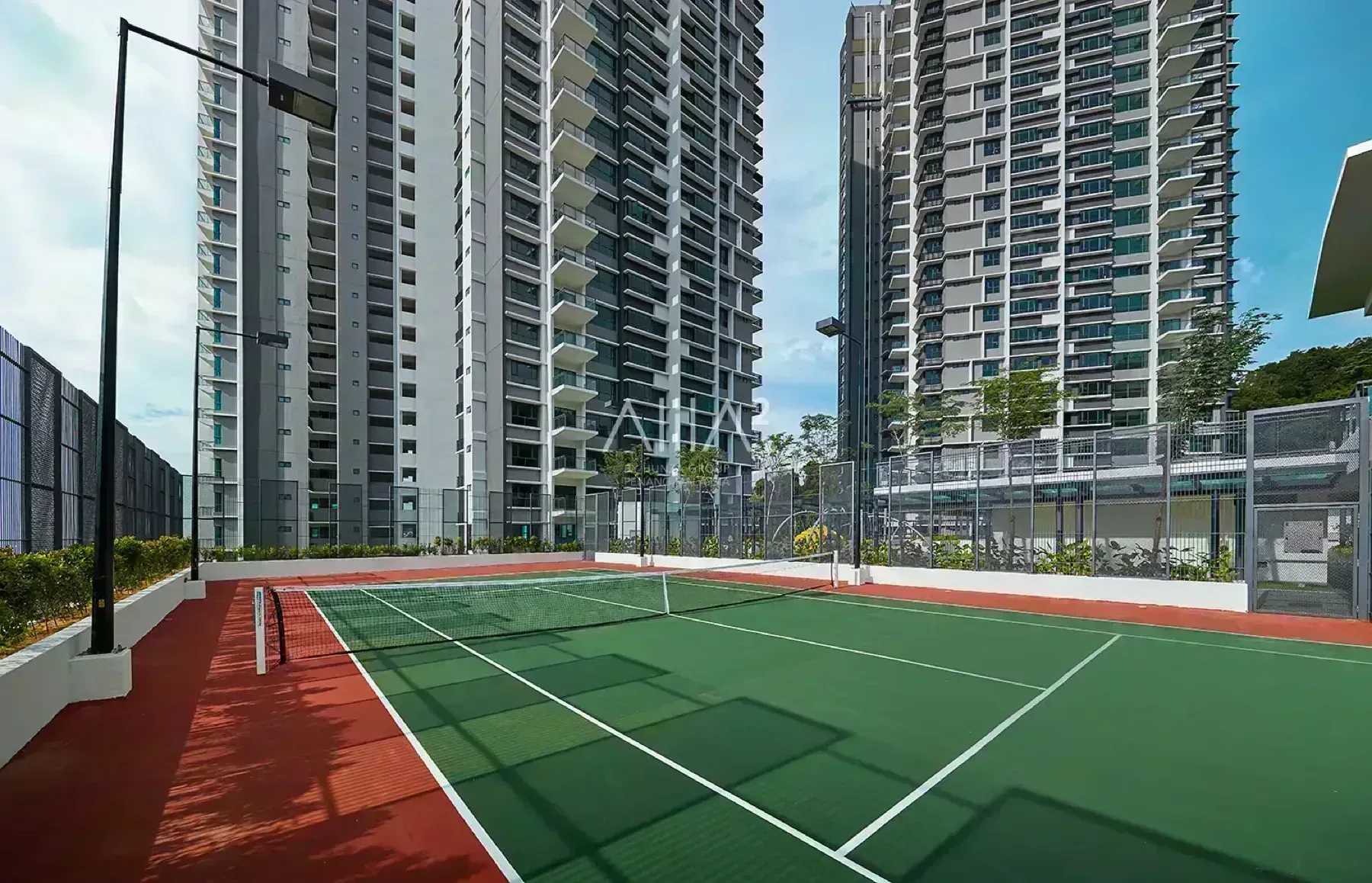 Alila 2 tennis court