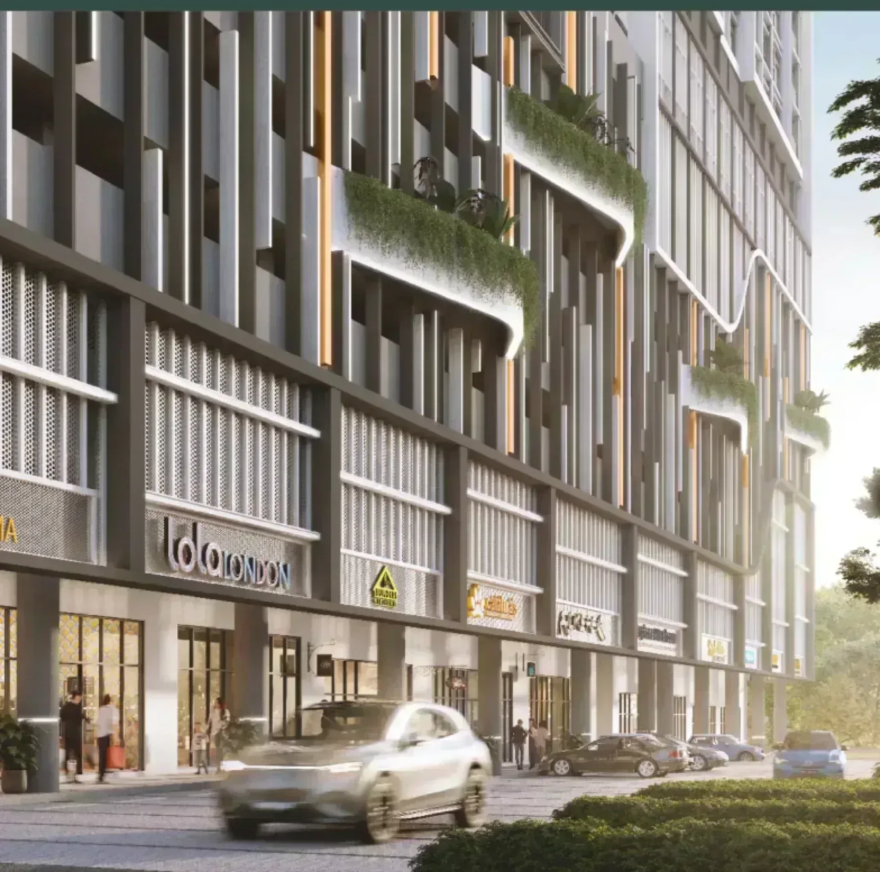 Aliva Mount Austin commercial boulevard at street level