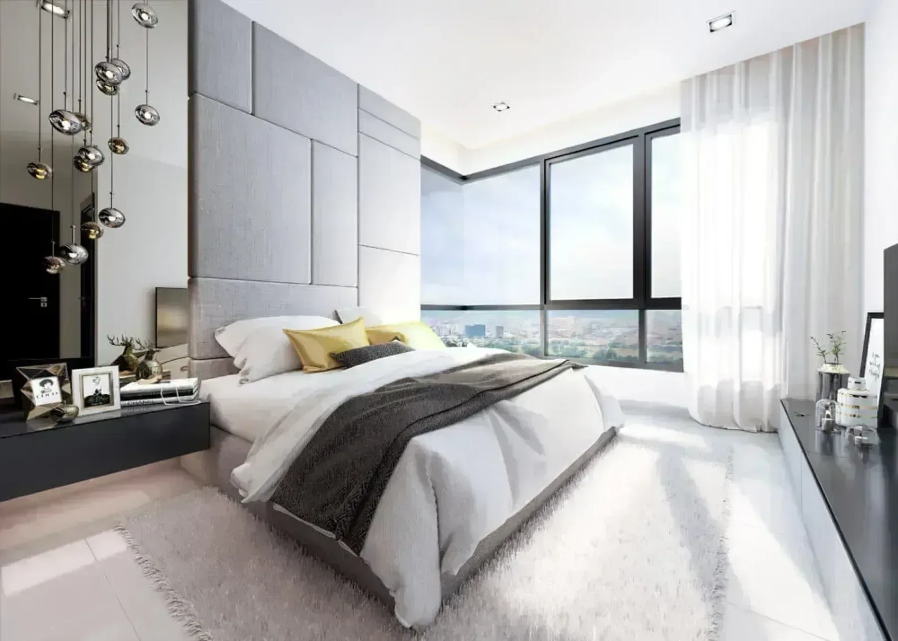 Alstonia bedroom with city view