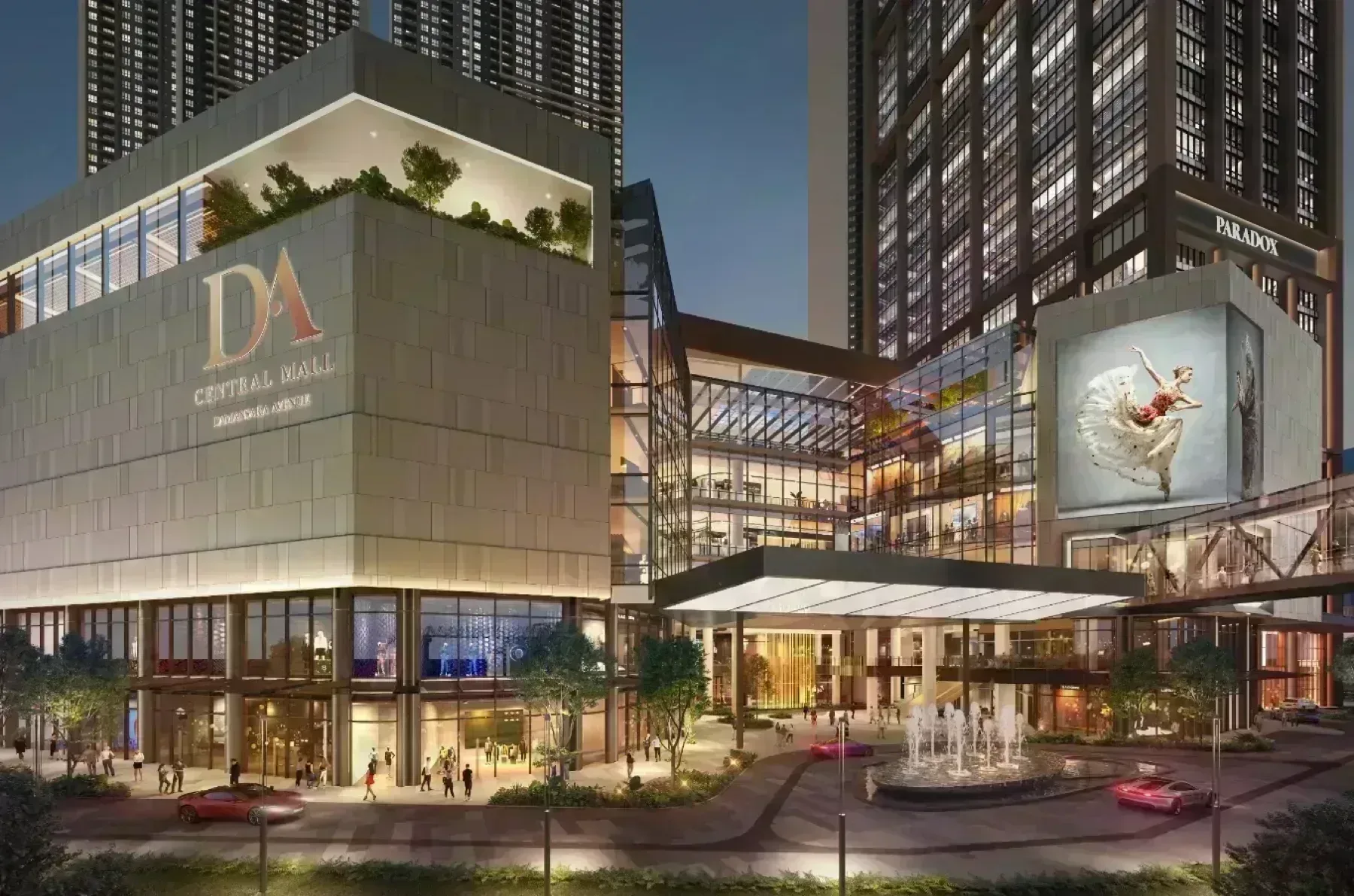 DA Central Mall beneath Amaya Residences