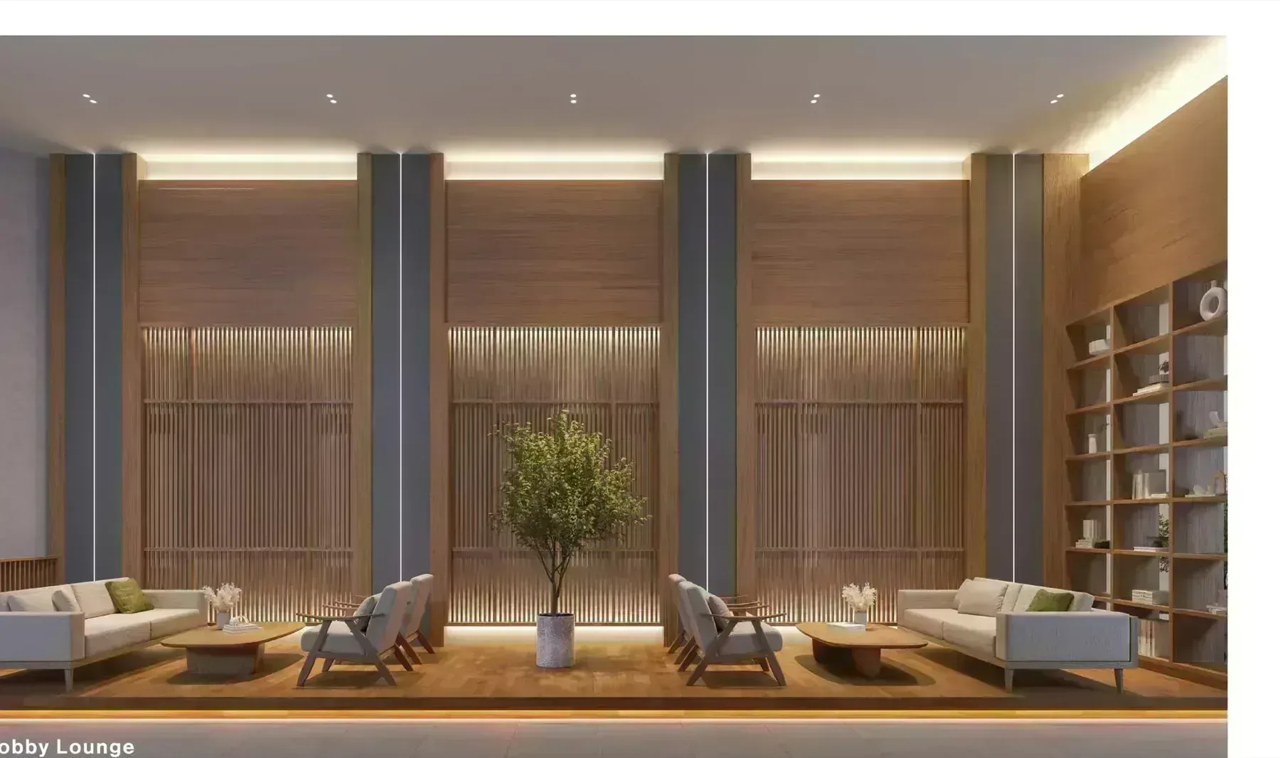 Amaya Residences lobby lounge
