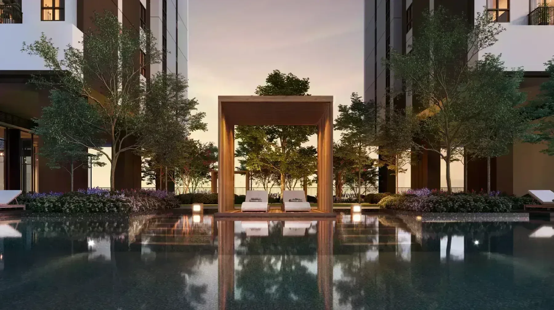 Aras Residences feature cabana