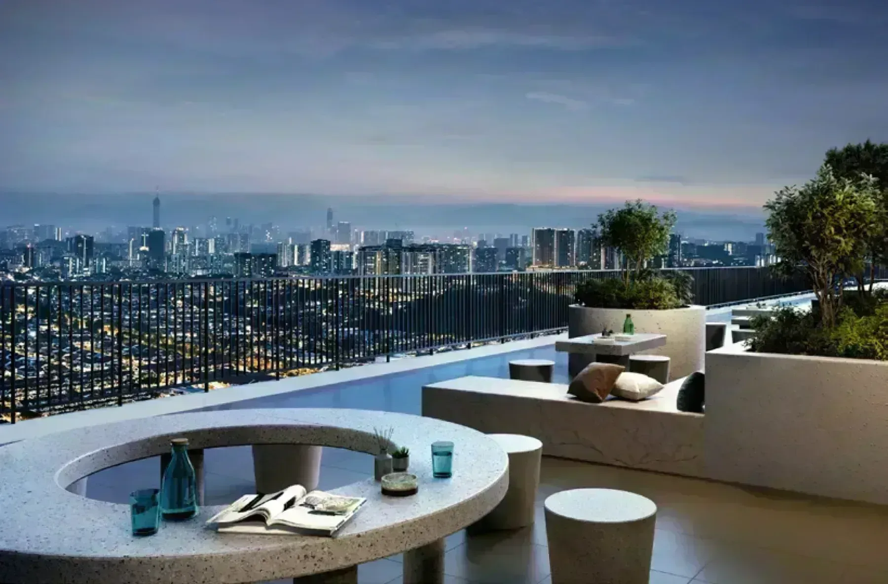 Aras Residences sky terrace