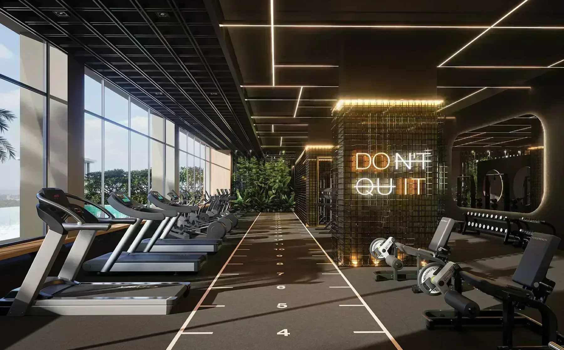 ARRA Residences gymnasium