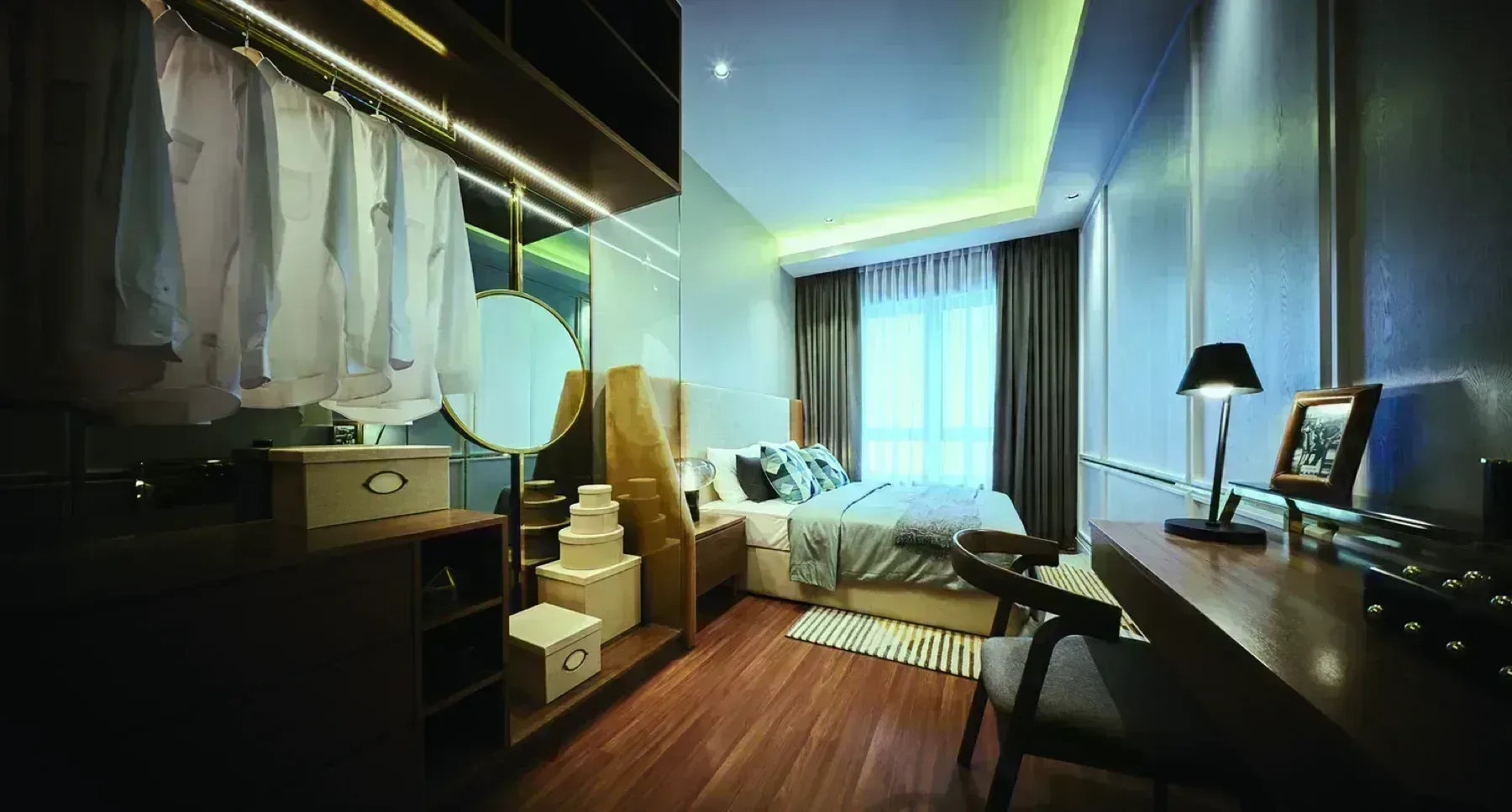 Arunya Residences Type A bedroom