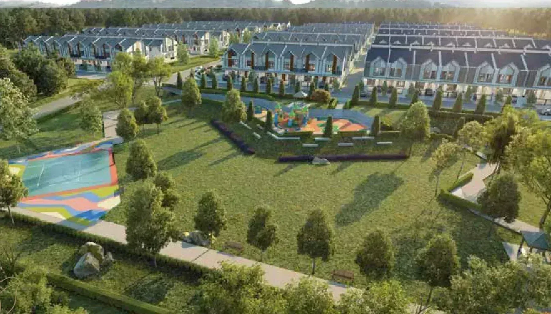 Astera Impian Hills astera park aerial