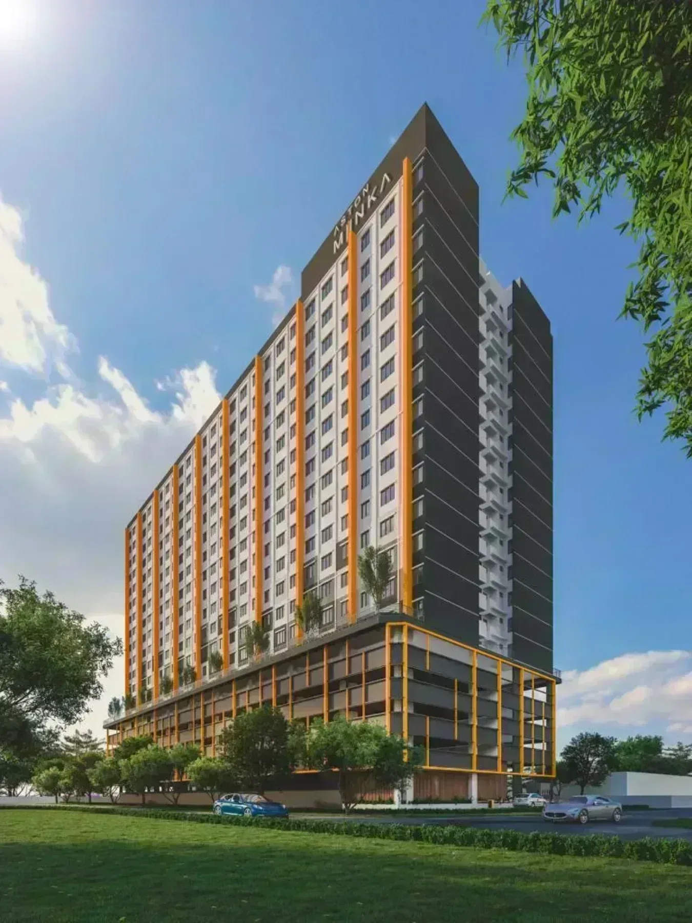 Aston Minka Residences facade