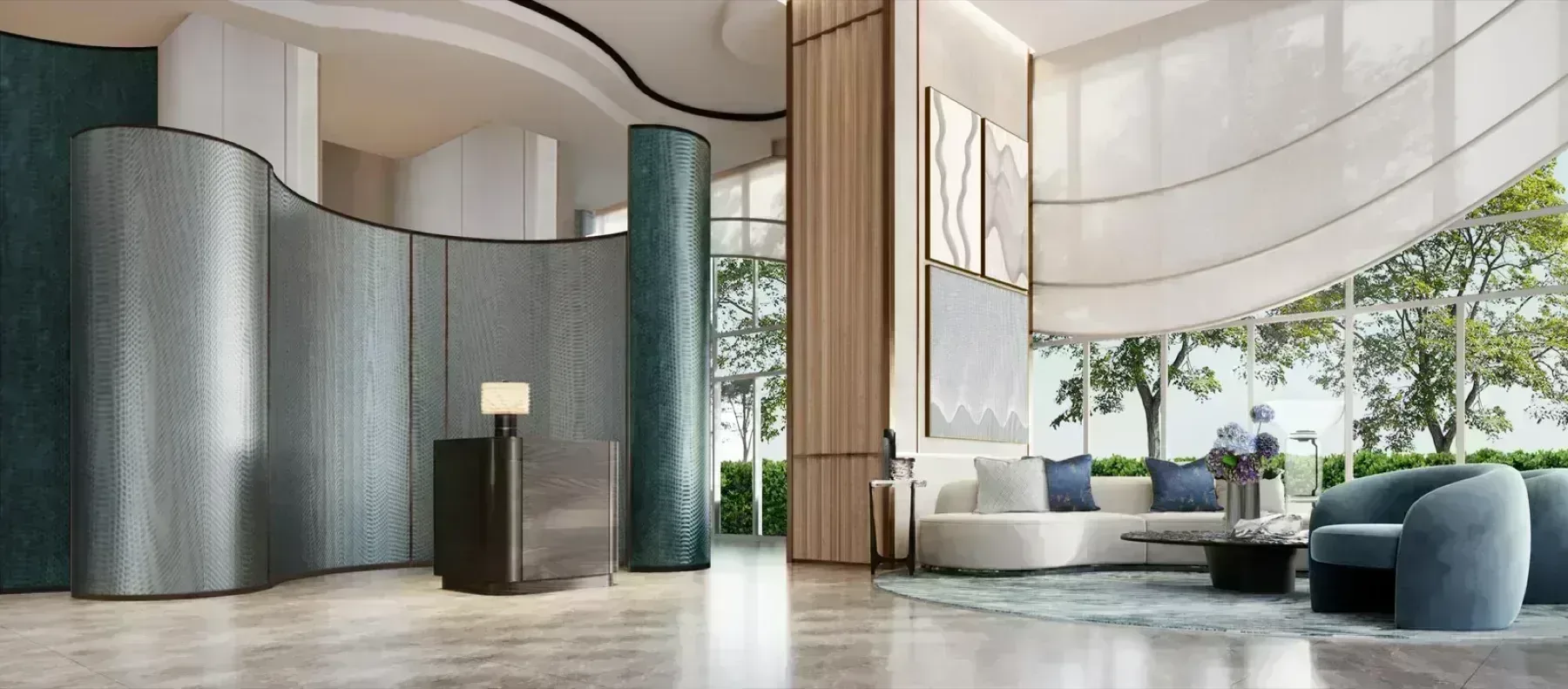 Bangsar Hill Park Interior Lounge