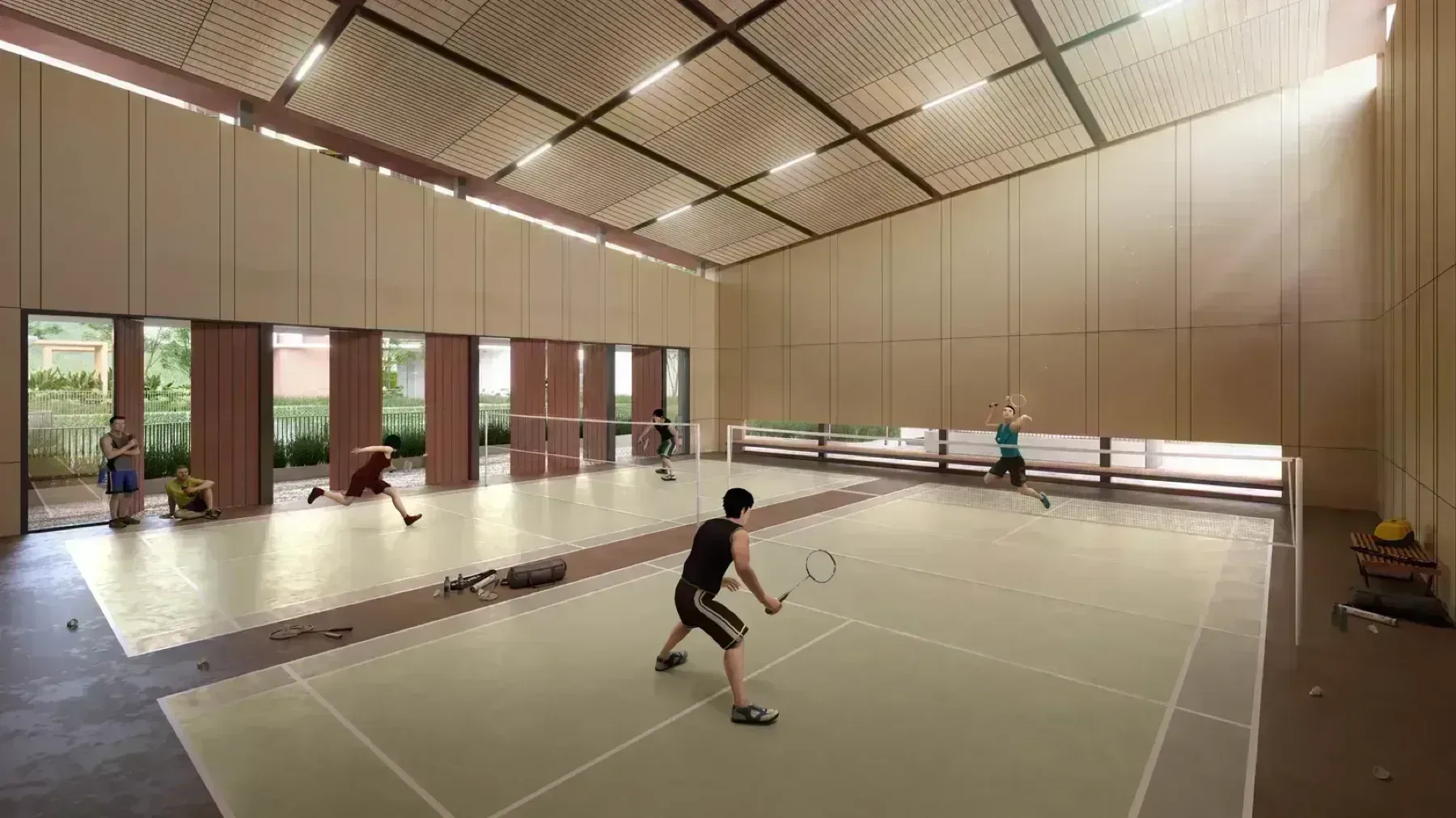Residensi Bayu Damai badminton court