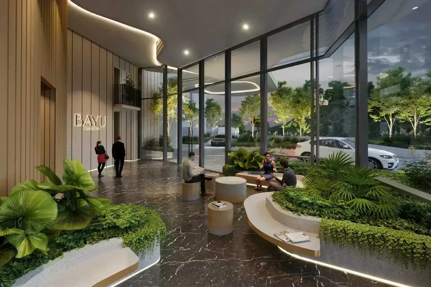 Residensi Bayu Damai lobby