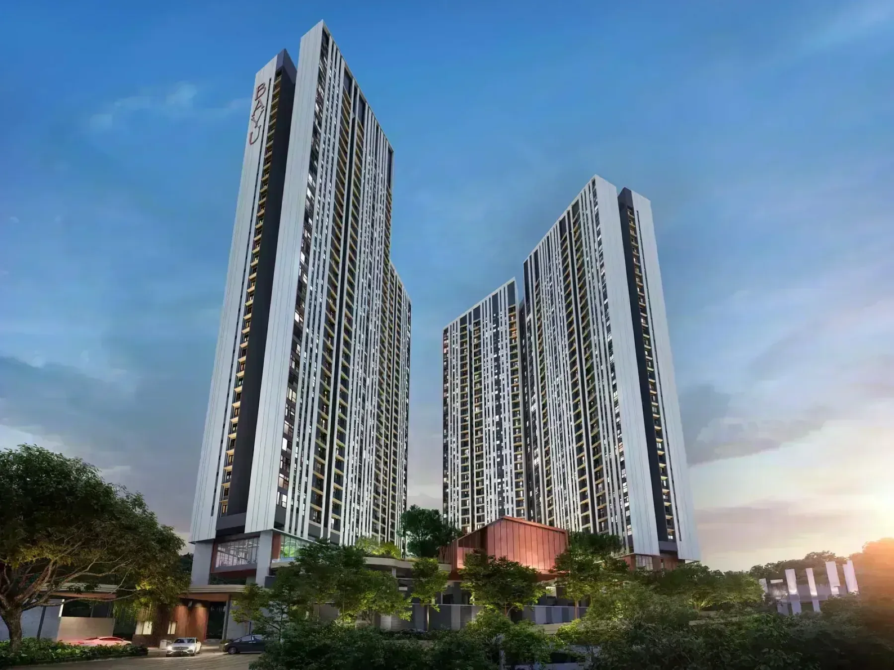 Residensi Bayu Damai twin towers