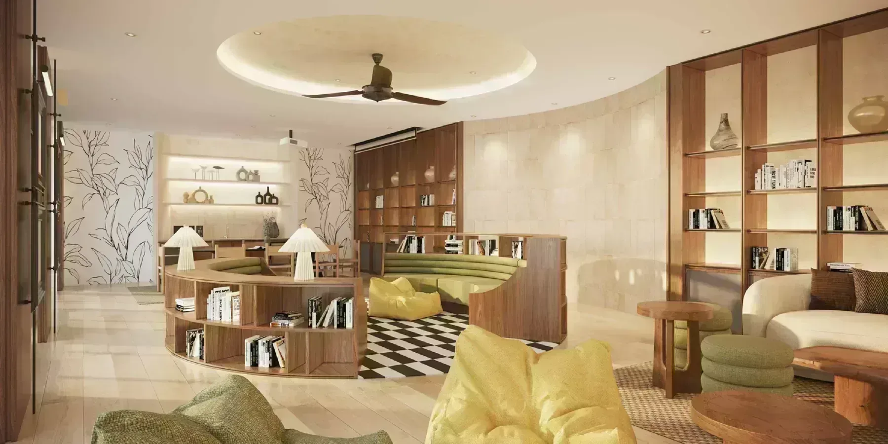 Bayu Mori Park reading lounge