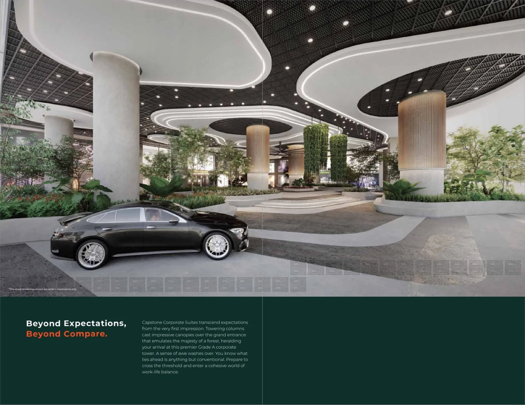 Capstone Corporate Suites, Batu Kawan — artist impression