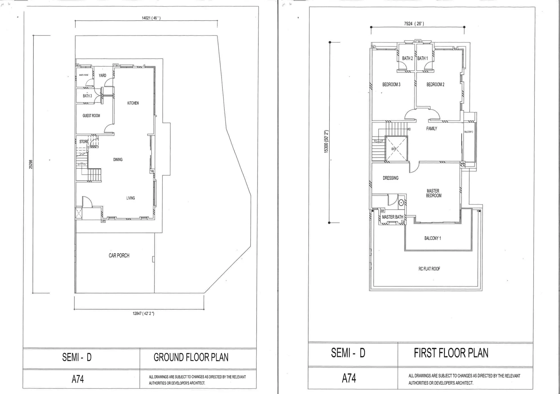 Clearwater Bay Resort Floor Plan (Ground, sheet 2) floor plan