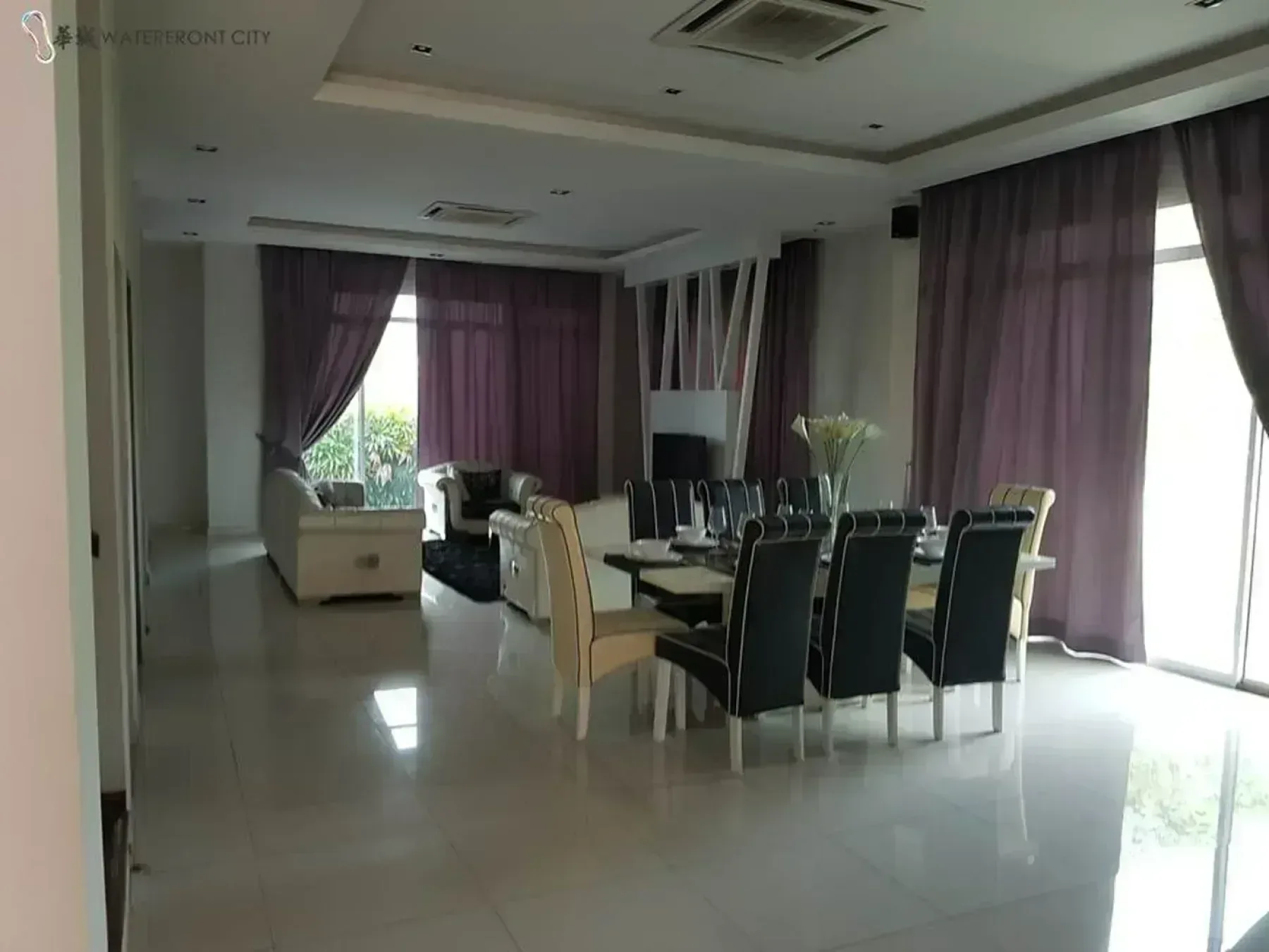 clearwater bay resort living and dining