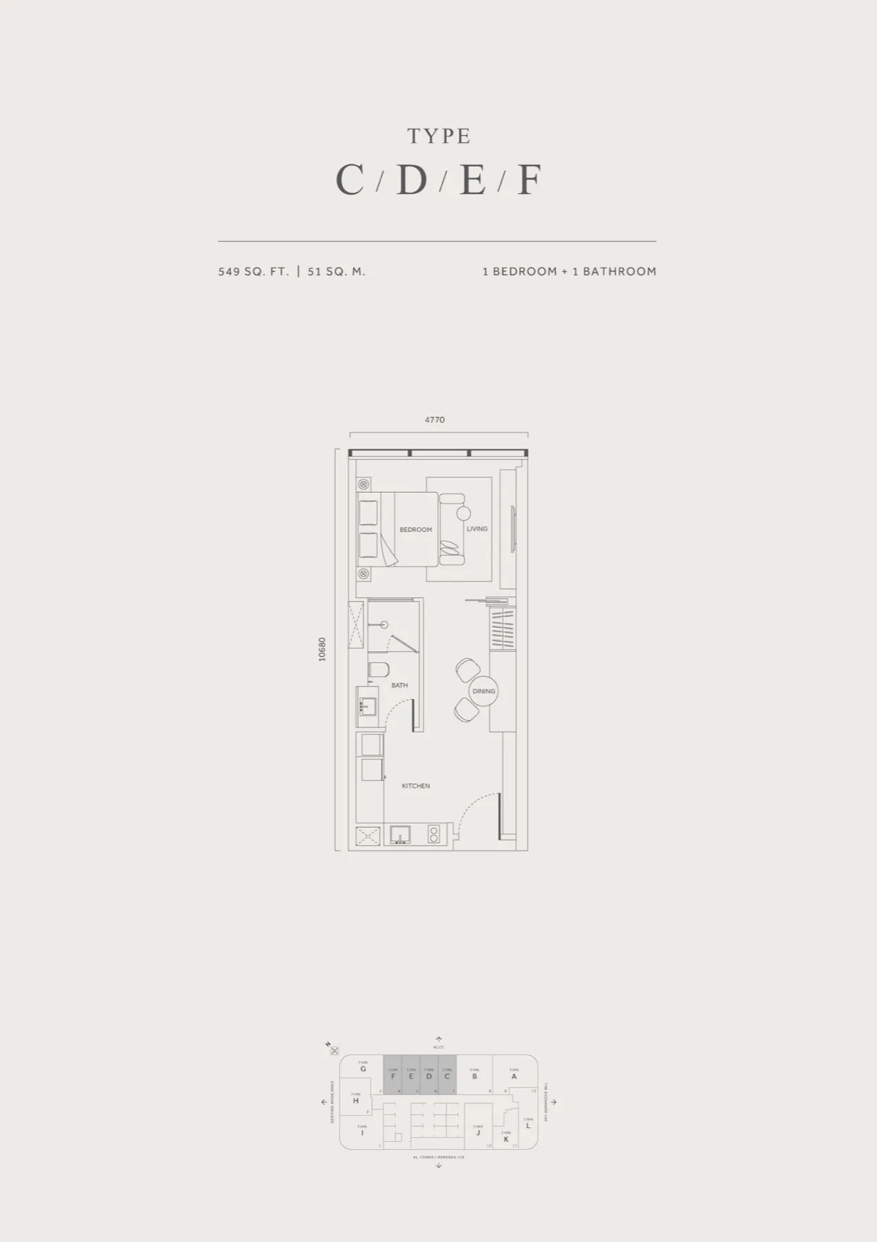 CloutHaus @ KLCC floor plan 1