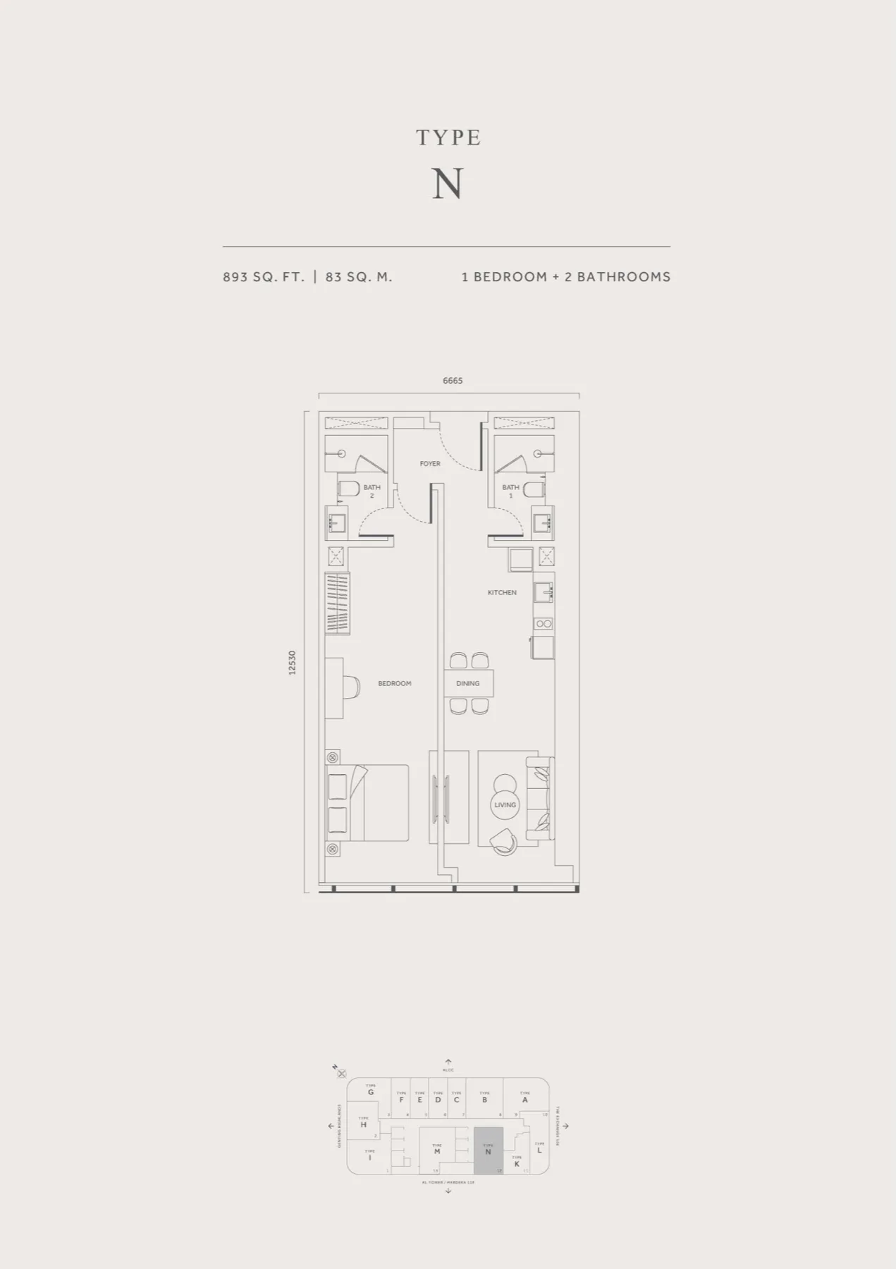 CloutHaus @ KLCC floor plan 2