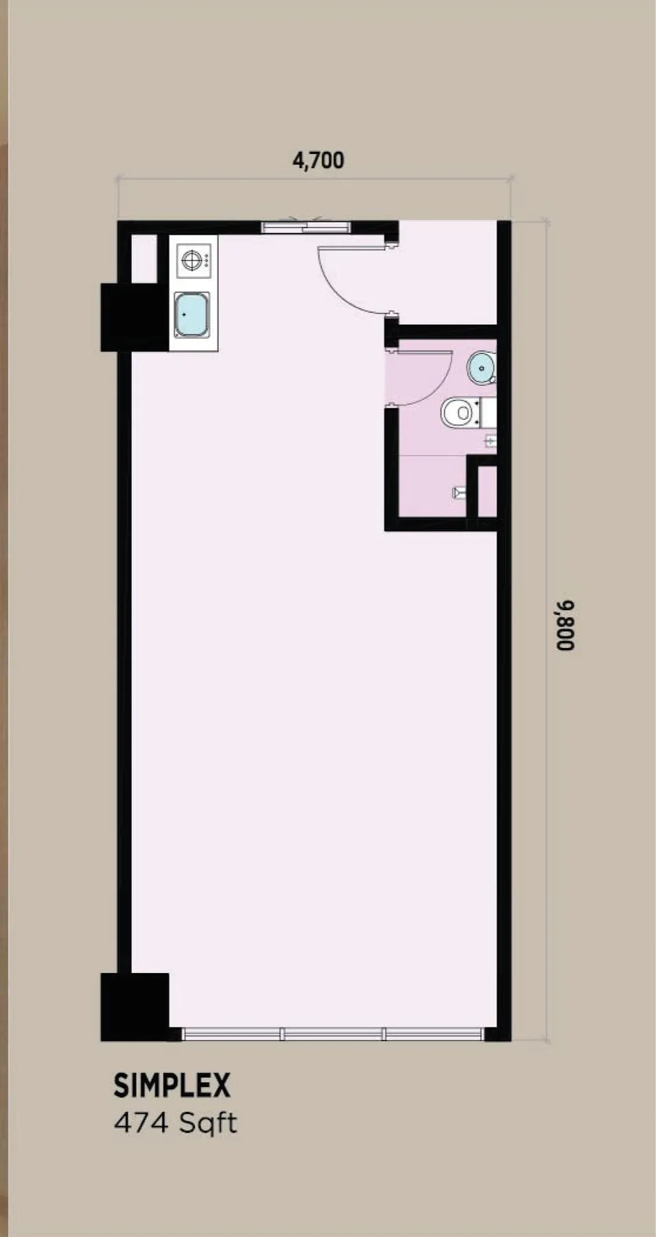 Colonial Infinite floor plan 1
