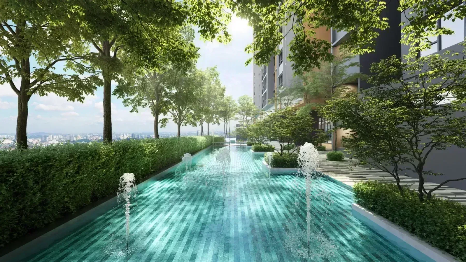 D Evia Residence, Kwasa Damansara — artist impression