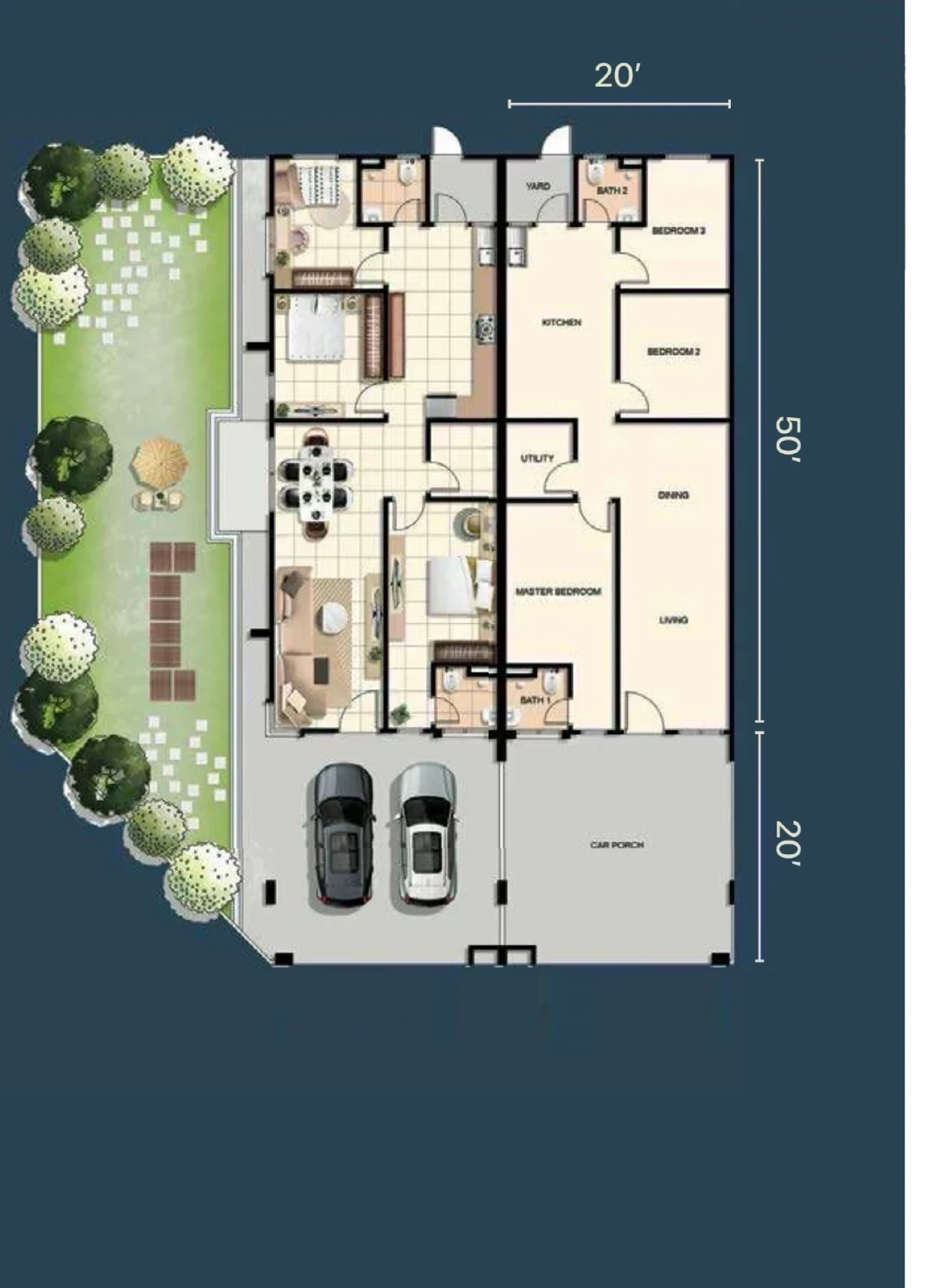 D'Aleena Phase 2 floor plan 3