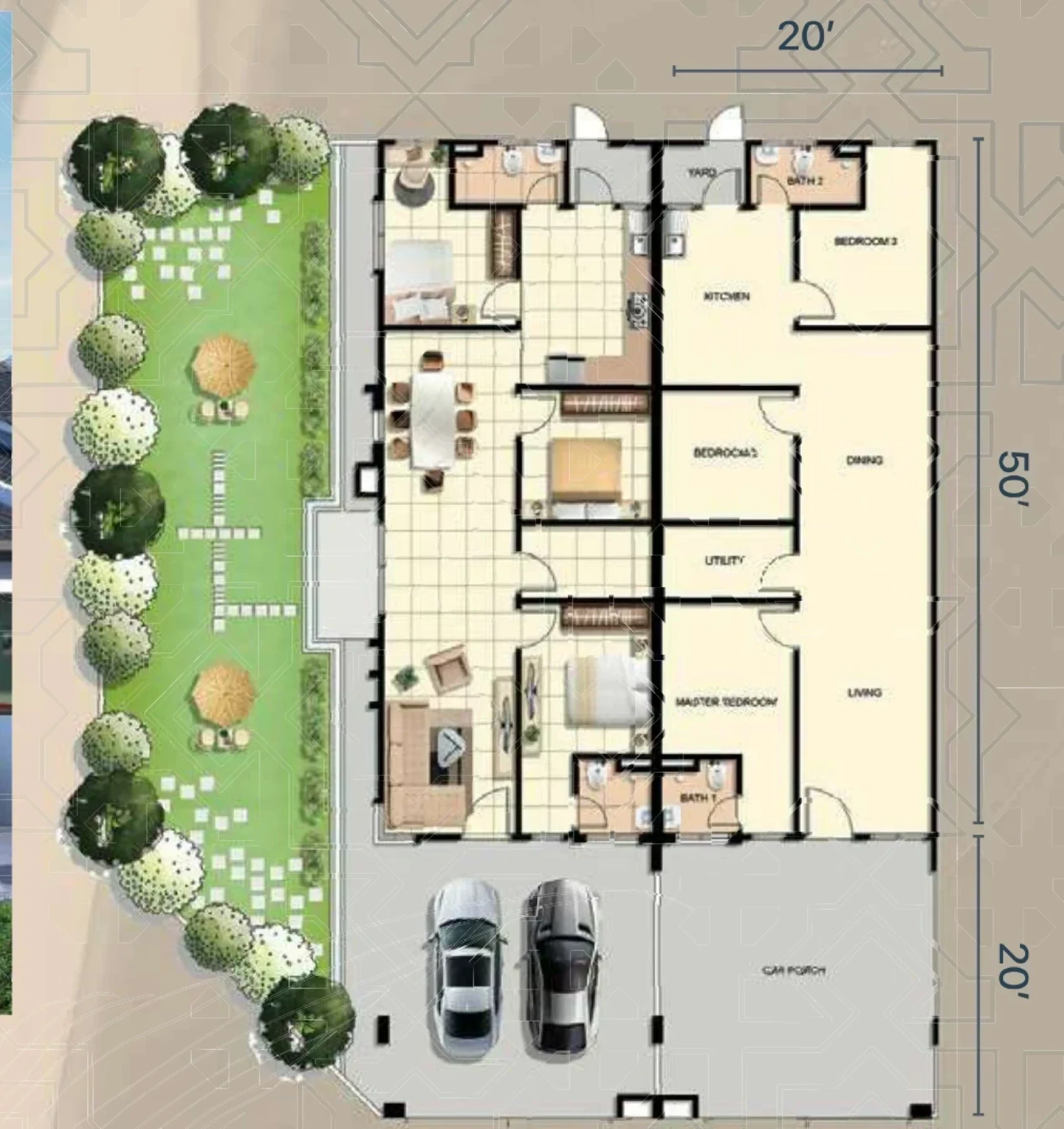 D'Aleena Phase 2 floor plan 2