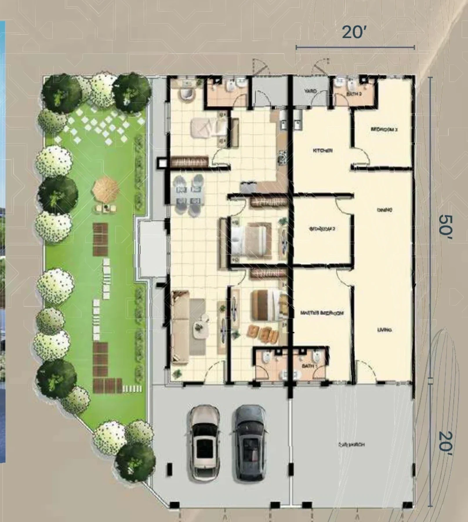 D'Aleena Phase 2 floor plan 1