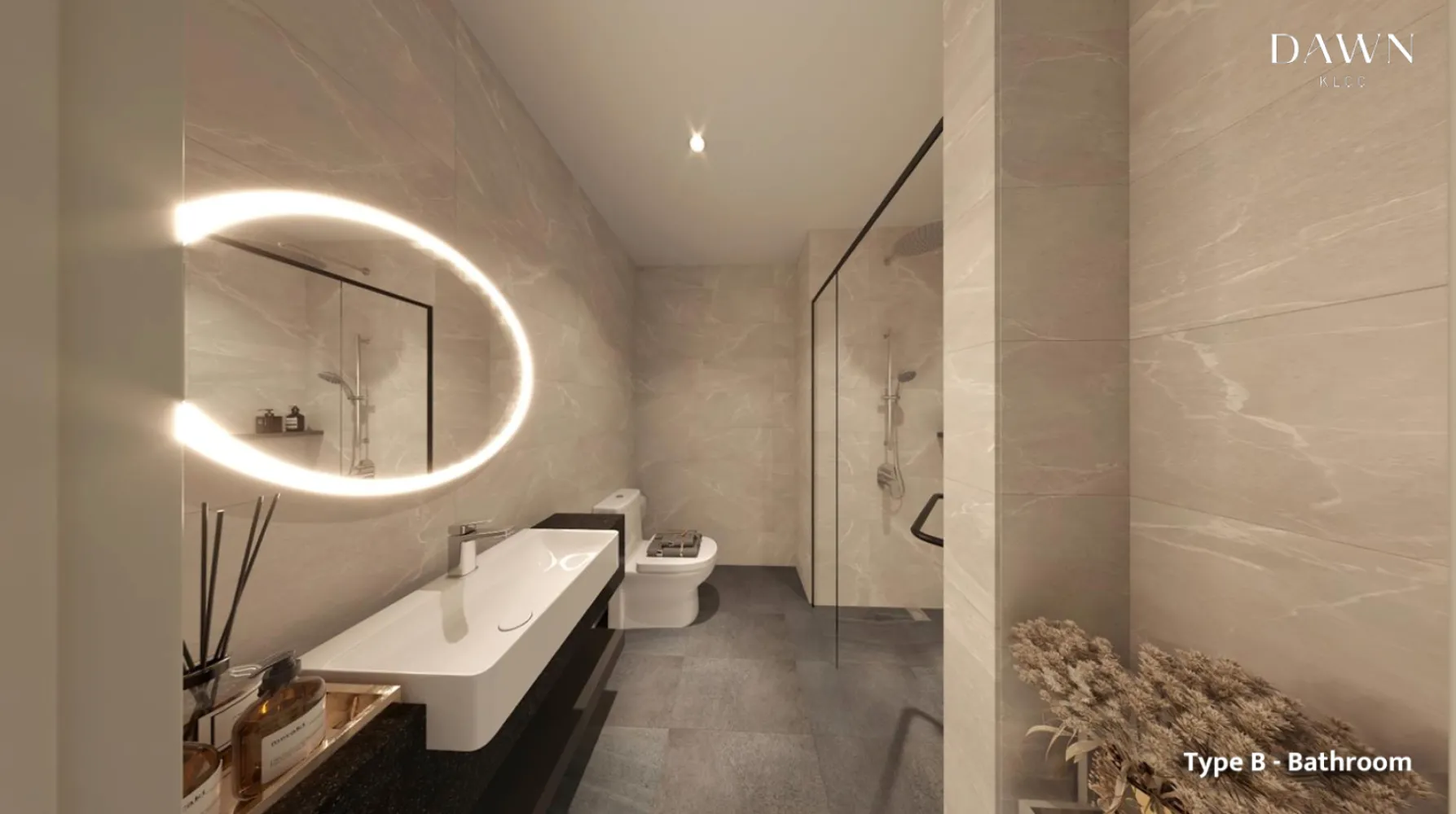 Dawn KLCC, KLCC — artist impression