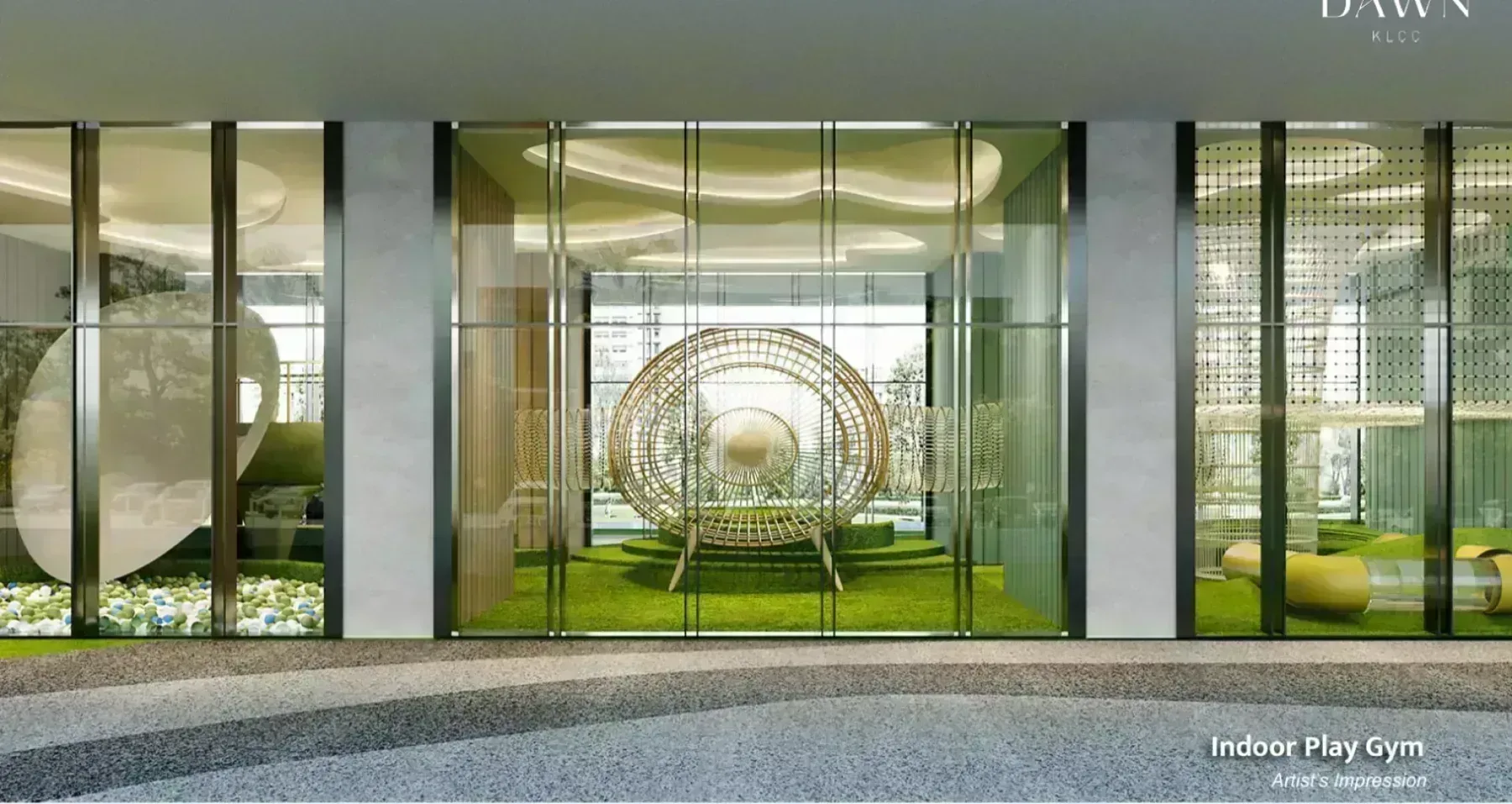Dawn KLCC, KLCC — artist impression