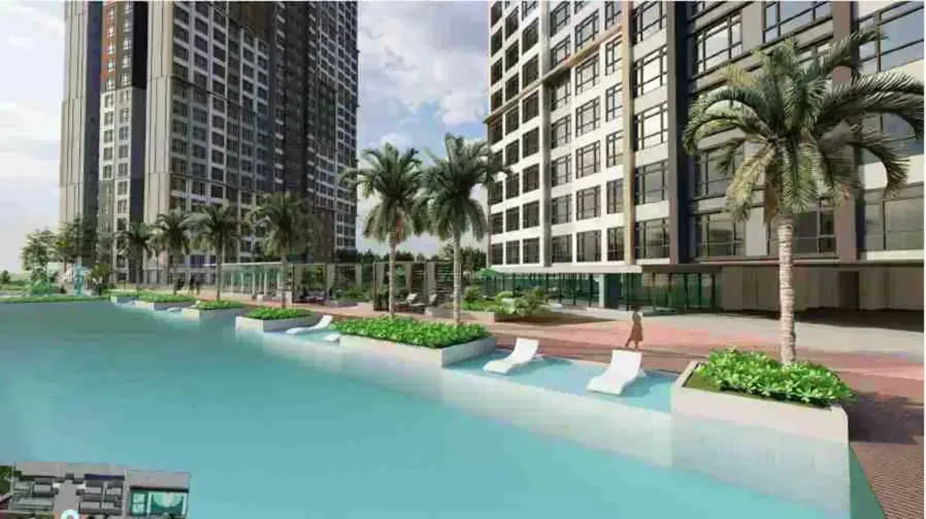 Daya 1 Residences 50 metre lap pool