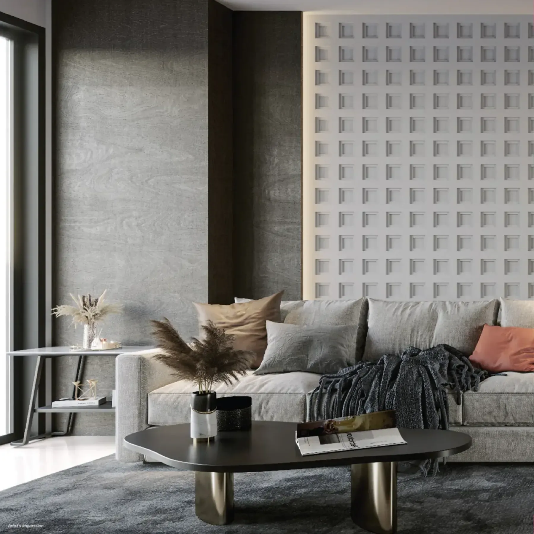 Dedaun Residensi living room interior