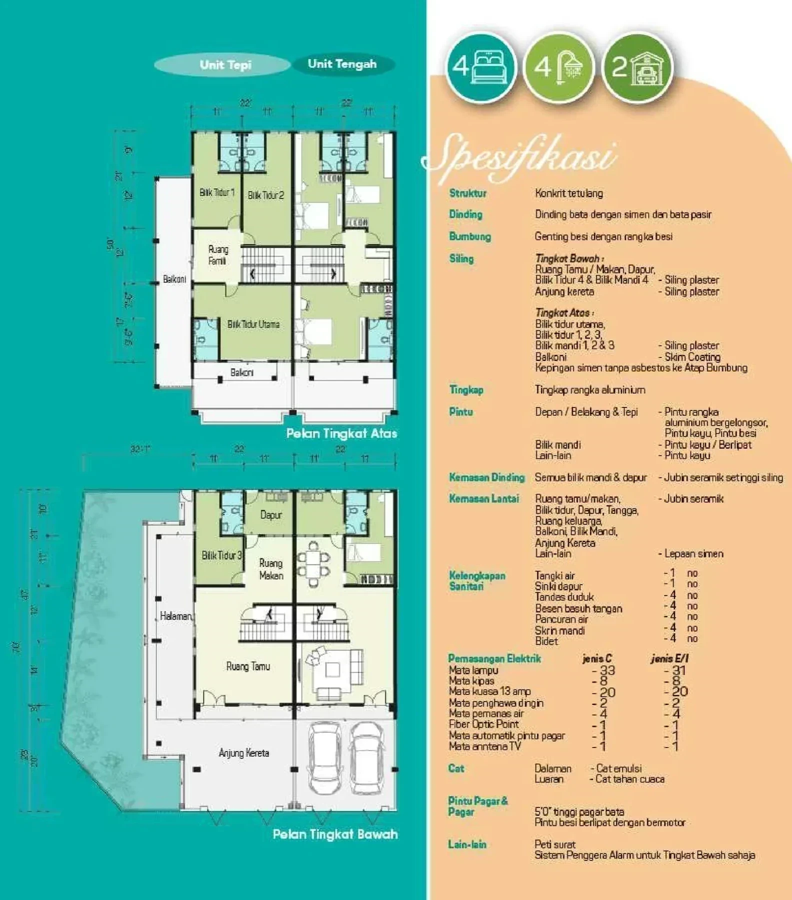 Desa Rishah Indah Floor Plan 3 floor plan