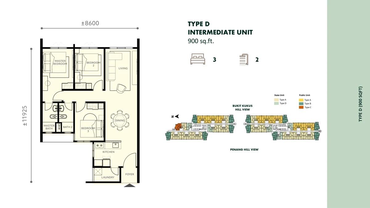 D'Hazelton Type D floor plan