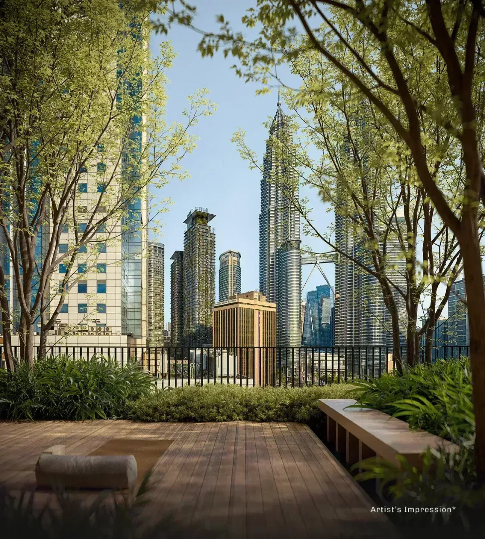 Divine KLCC, KLCC — artist impression