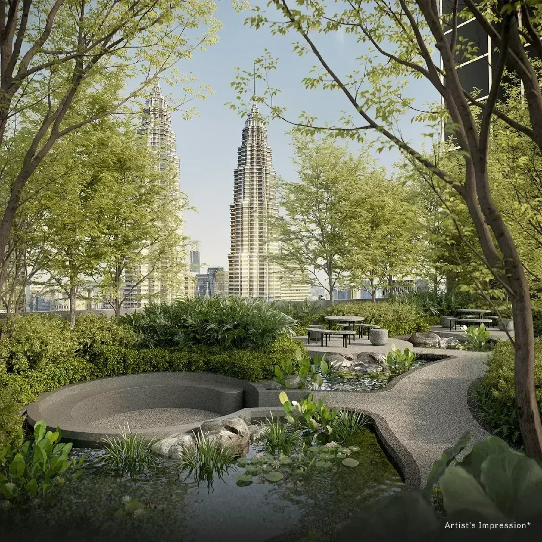 Divine KLCC, KLCC — artist impression