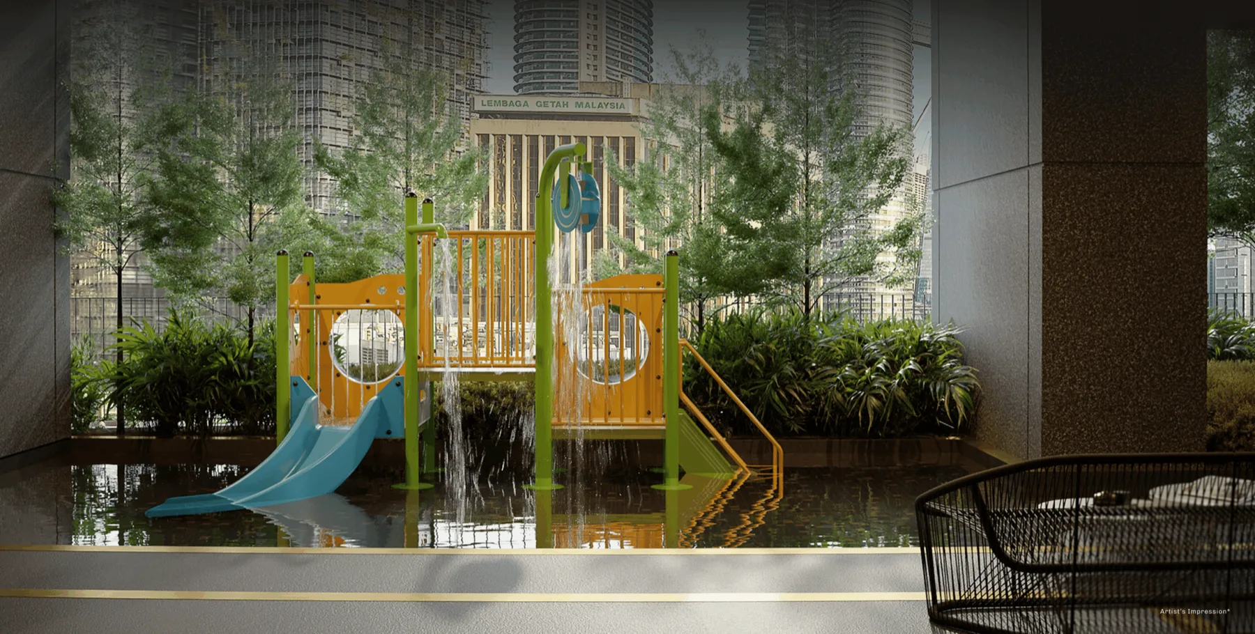 Divine KLCC, KLCC — artist impression