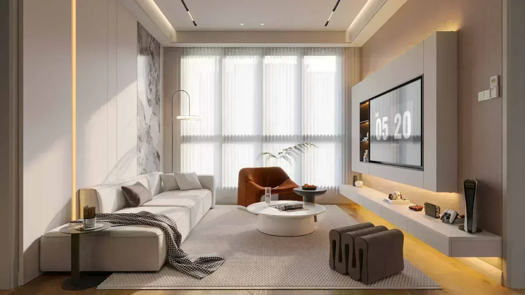 Erica Residence living and dining area
