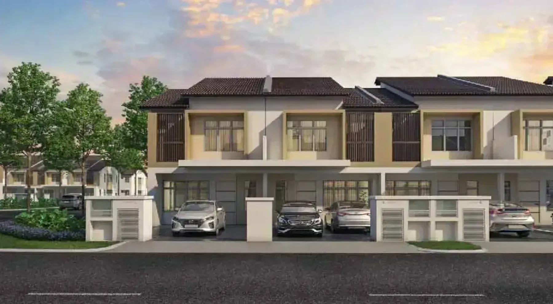 Ethos Residences 20x70 terrace facade