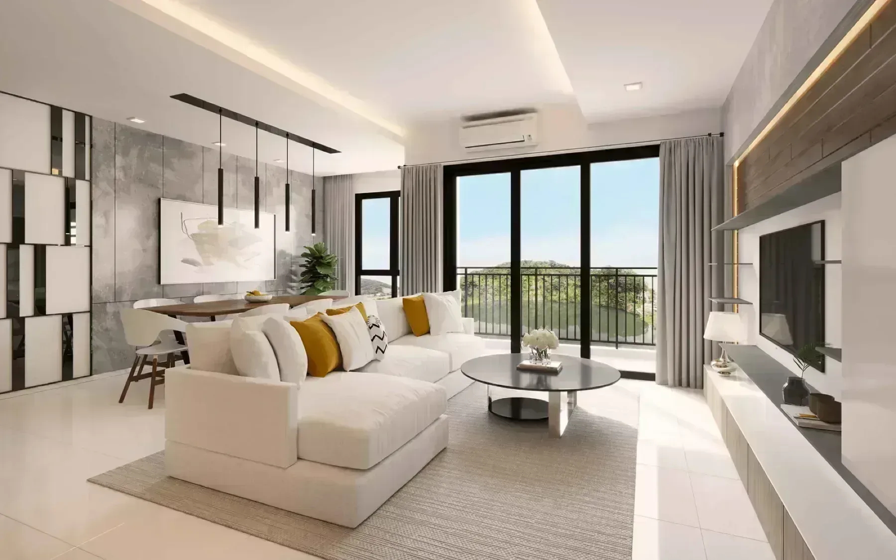 ForestHill Residences living room interior