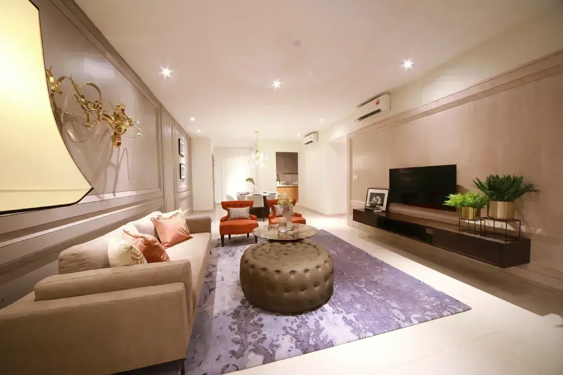 GEM Residences living area