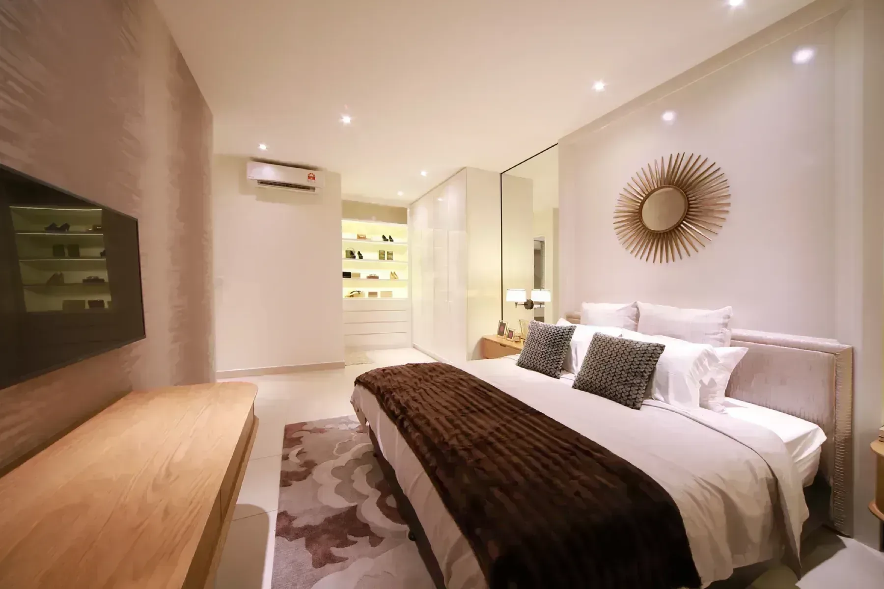 GEM Residences master bedroom