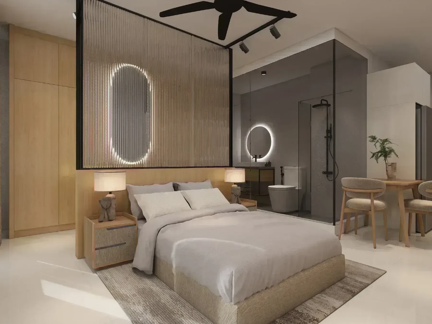 Grains Residences master bedroom