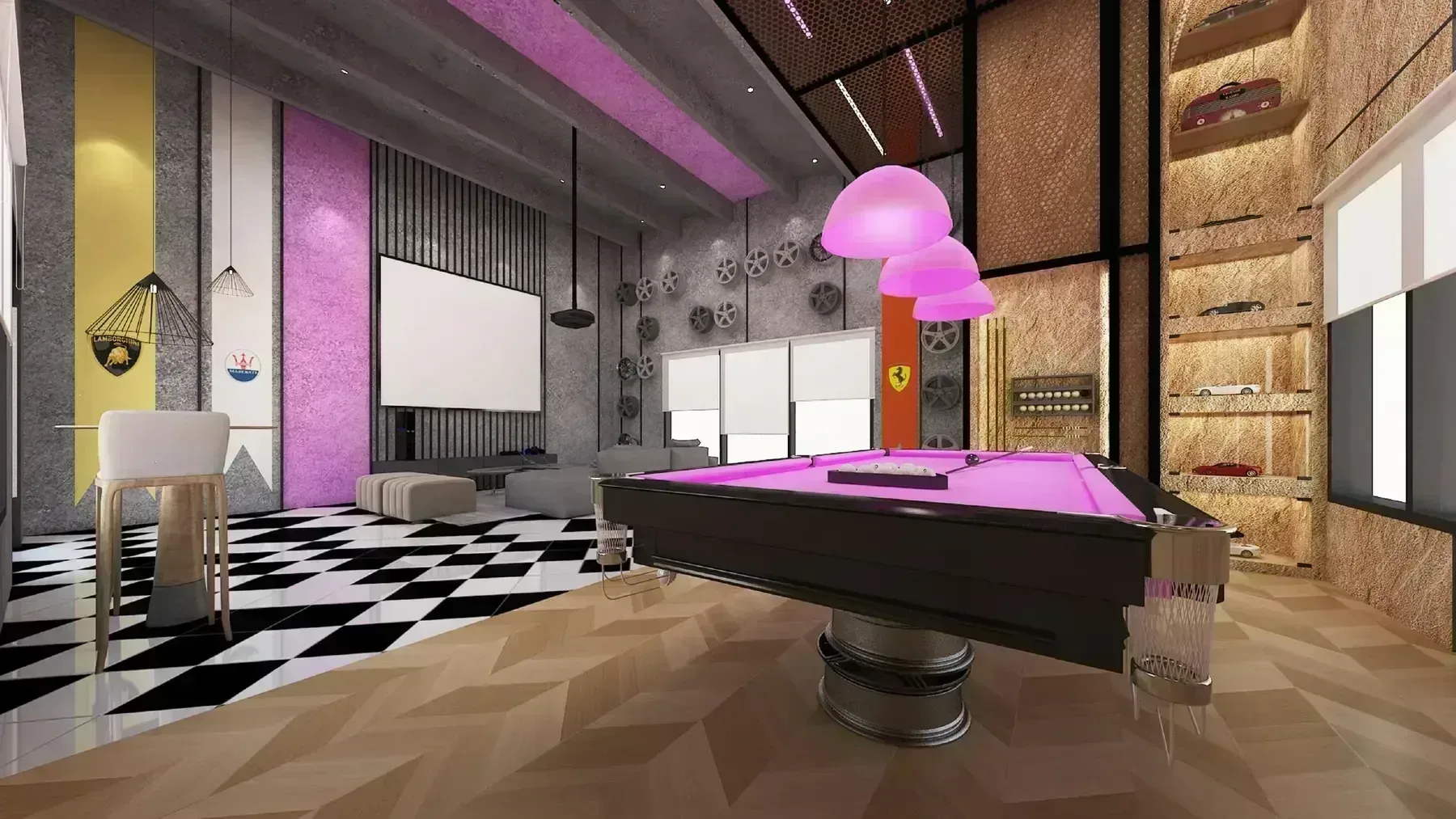 Grand Damansara games room