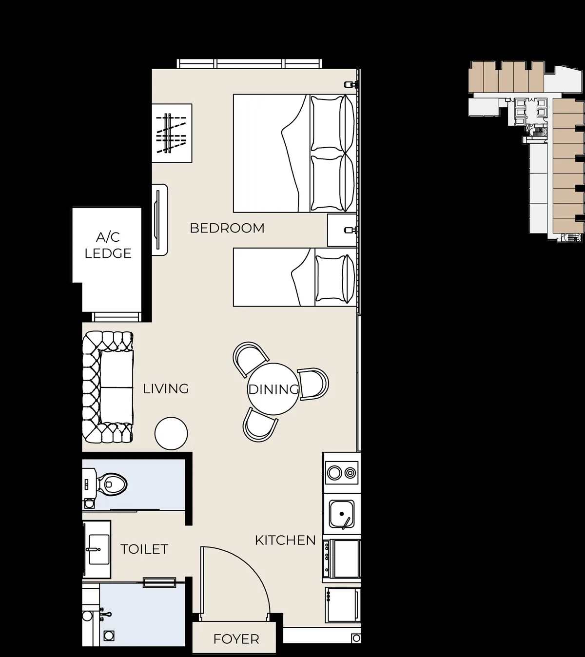 G'Vinton Type B floor plan