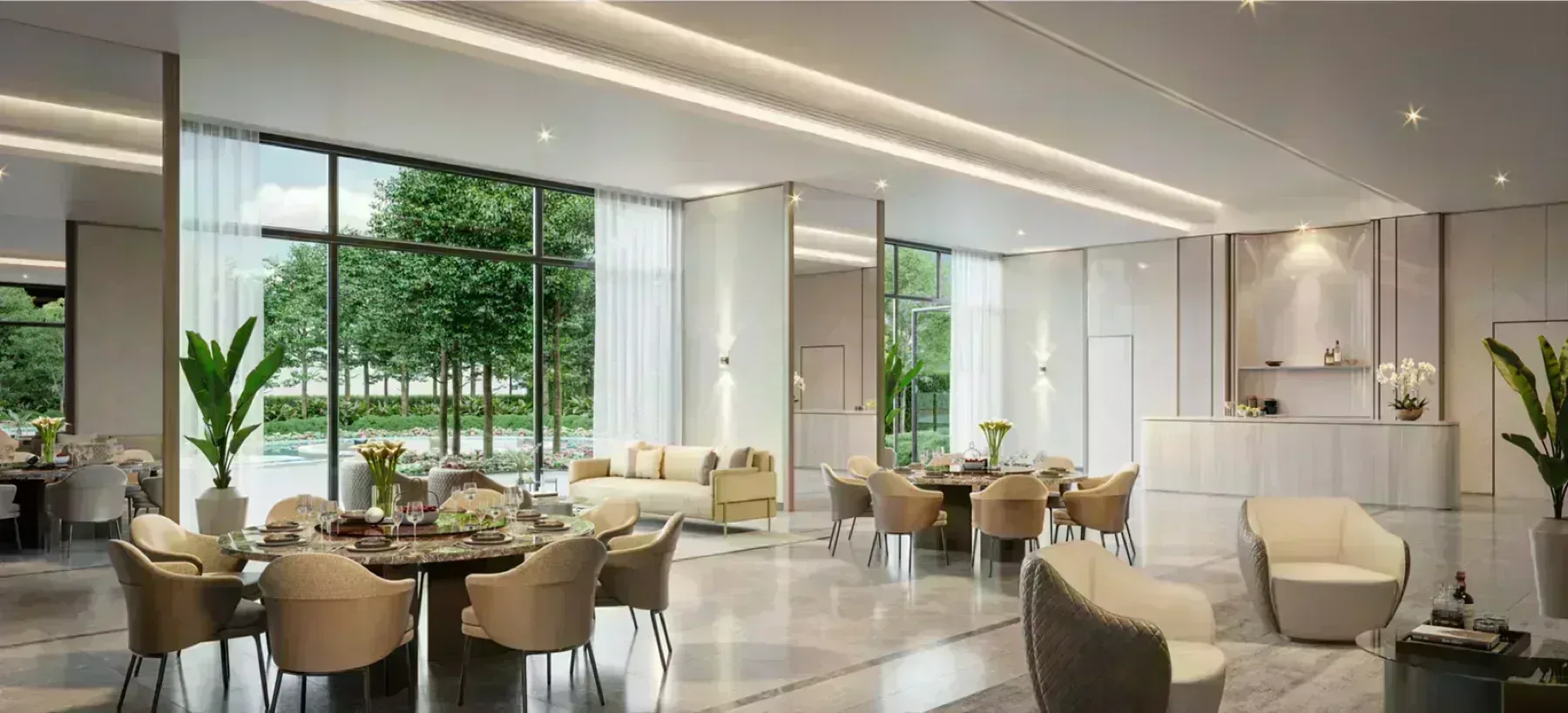 Imperial Residences function room with gourmet kitchen