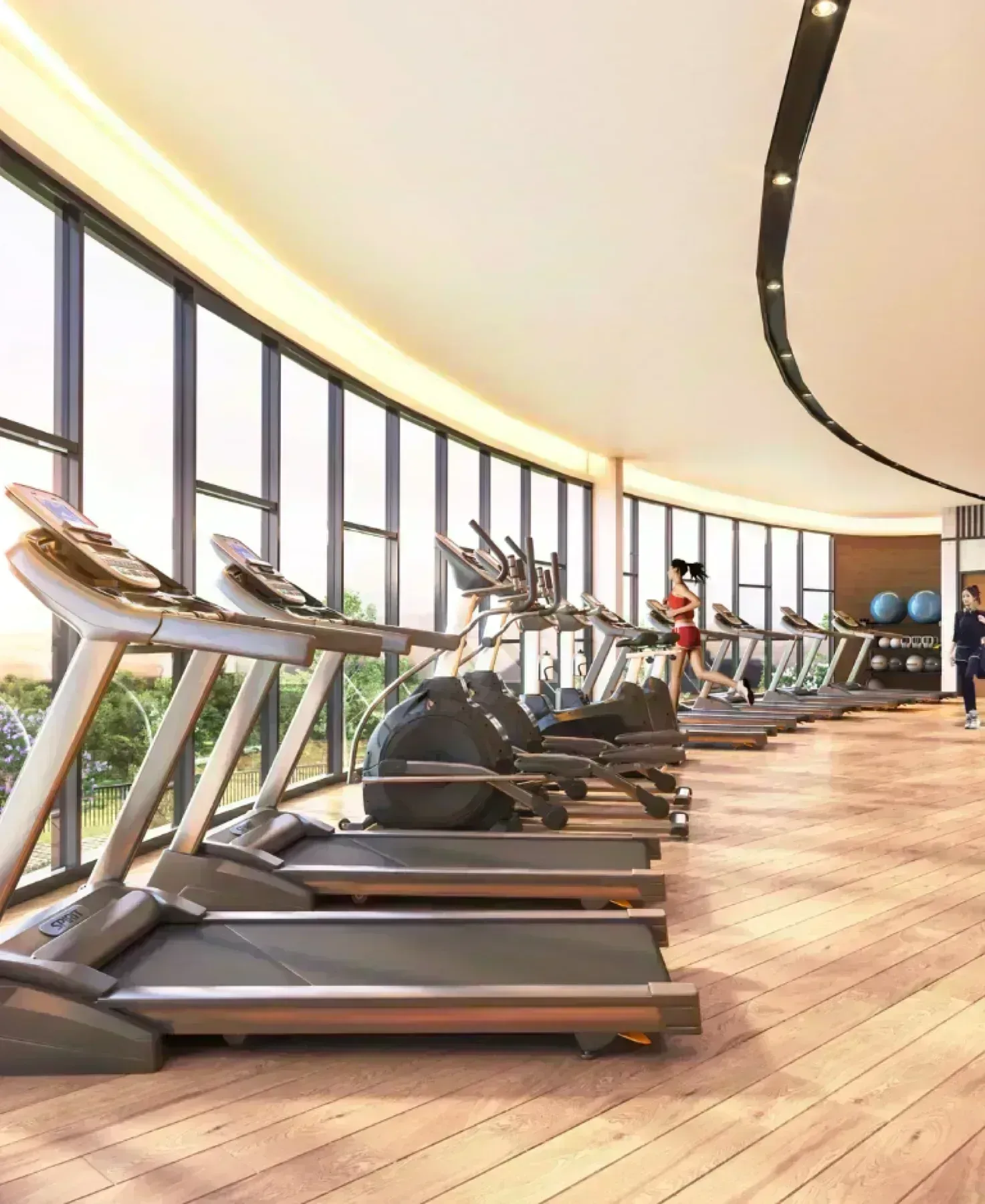 KSL Lakeview gym room