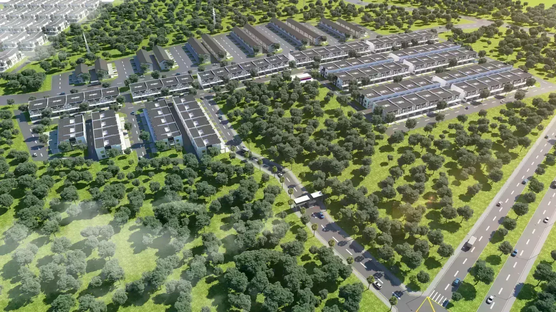 KSL Pulai Bestari aerial view