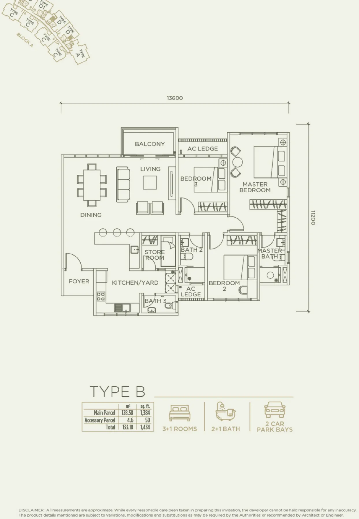 Linari Residence floor plan 2
