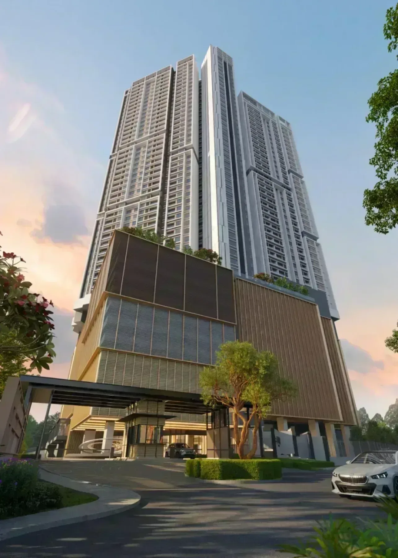 Lunar Seputeh facade artist impression