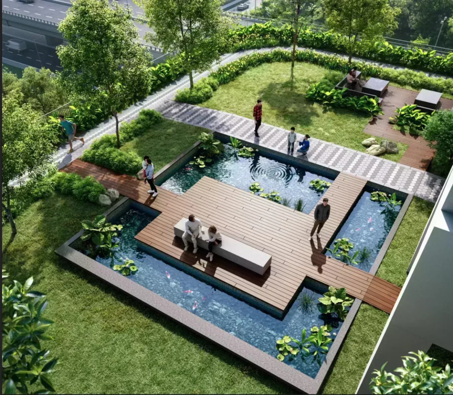 M Aurora, Old Klang Road — artist impression