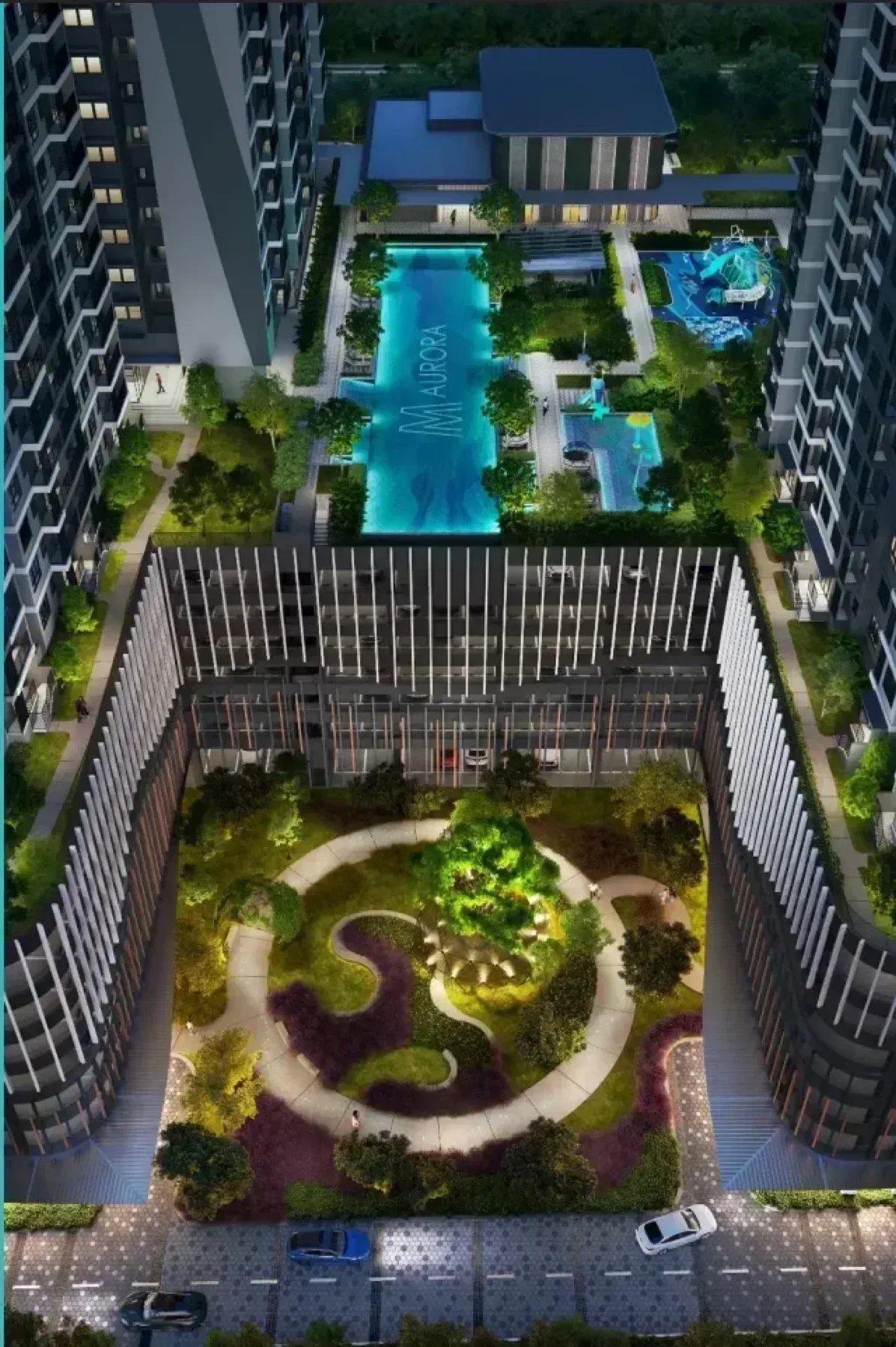 M Aurora, Old Klang Road — artist impression